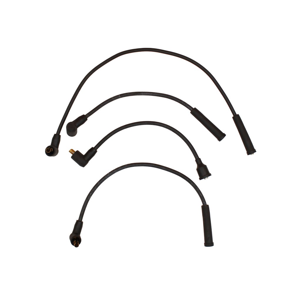 Spark Plug Wire Set Graphite carbon core with waterproof silicone outer jacket