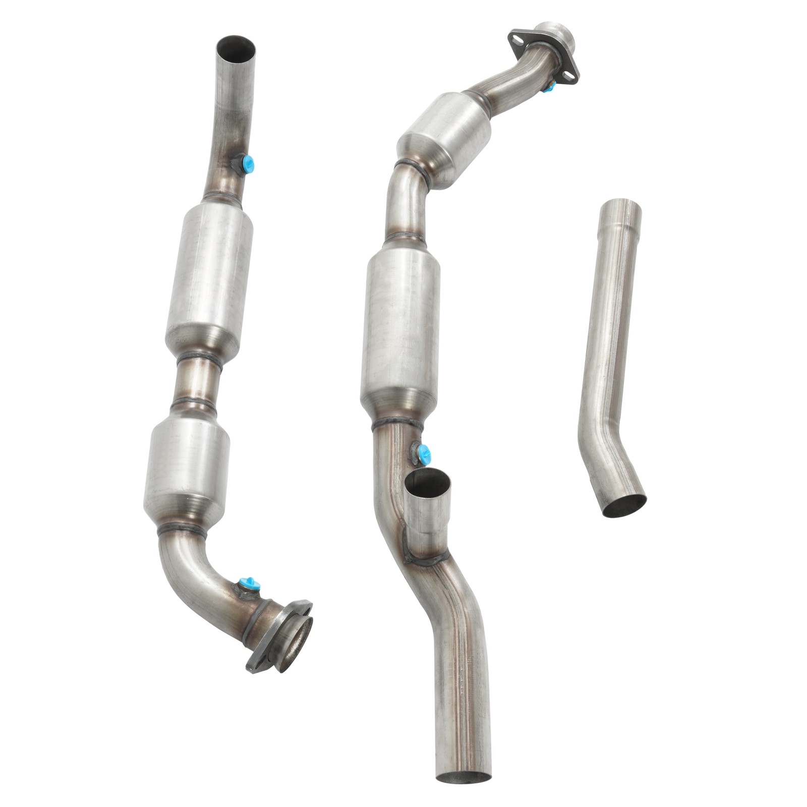 For Ford F150 F-150 4.6L 1997-2000 RWD Y Pipe LH & RH Catalytic Converter Set