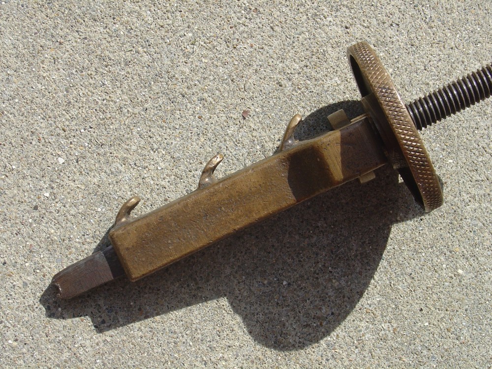 Vintage Brass Erco Chicago IL Wire Spreader Tool