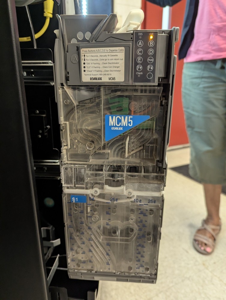 2 Vending machines (Linux 1000 series machine & Semi refrigerated machine)