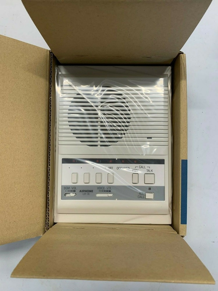 AIPHONE LEF-3C Call Audio Master Station,12VDC