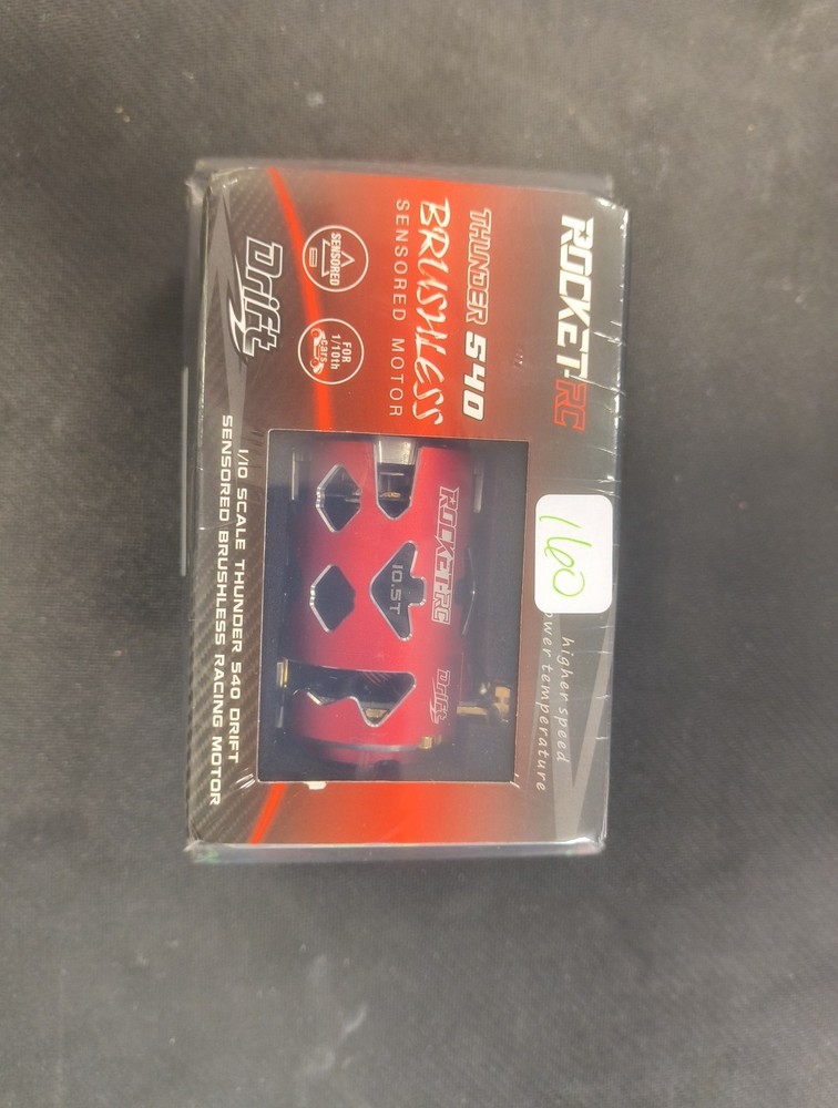 Rocket Rc Drift Brushless Sensored Combo Turbo & Boost Programmer Include red