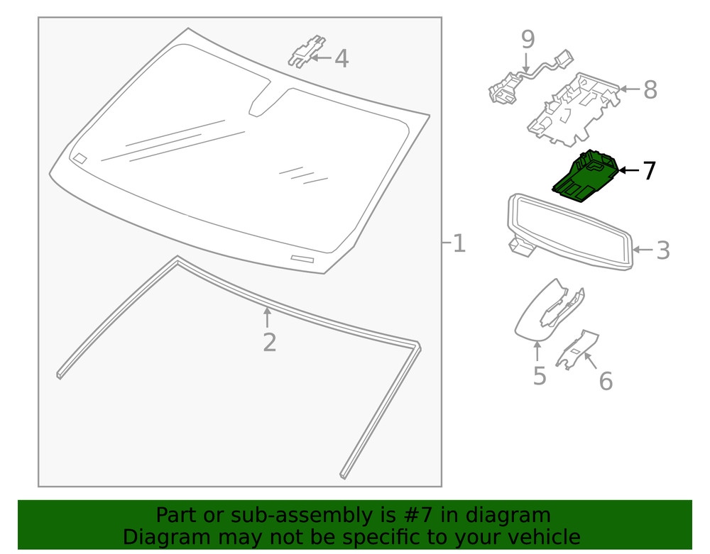 Genuine GM Camera 85660329