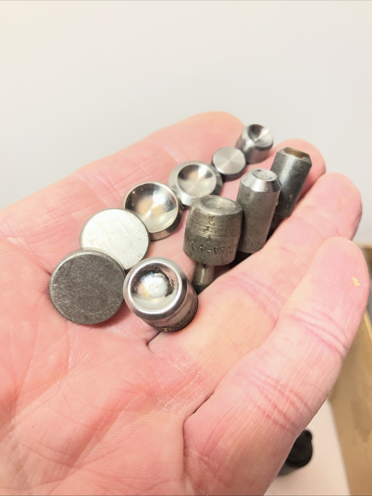 Lot 10 Hand Rivet Squeezer Die 3/16 Shank Aircraft Aviation Tools #1 Belly Tank