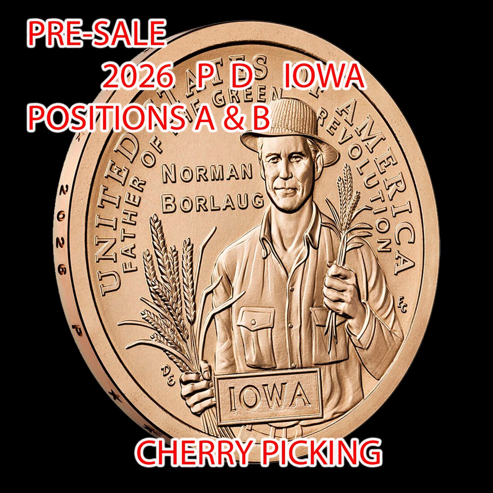 2026 P D Iowa American Innovation 4 coin set 250th PRIVY POS A&B ⭐ READY 2 SHIP⭐