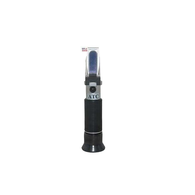 Brix Refractometer with ATC Dual Scale - Specific Gravity & Brix Hydrometer