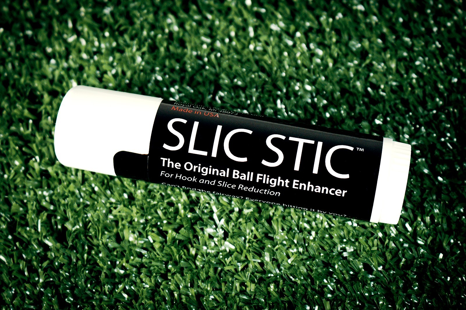The Original and Best Slic Stic - Anti-Slice / Hook Spin Reduction Stick