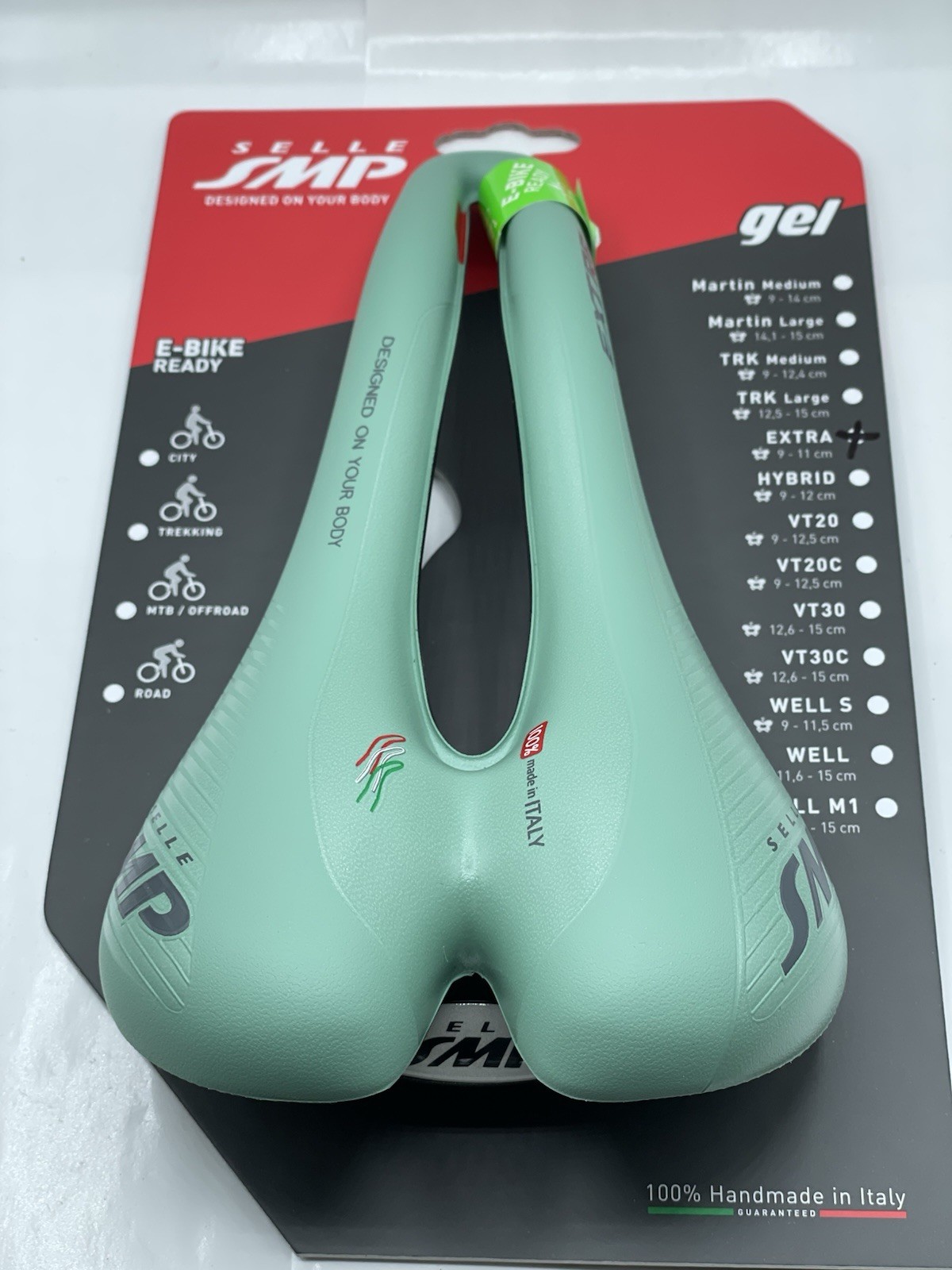 Selle SMP Extra Celeste Saddle Made In Italy NEW