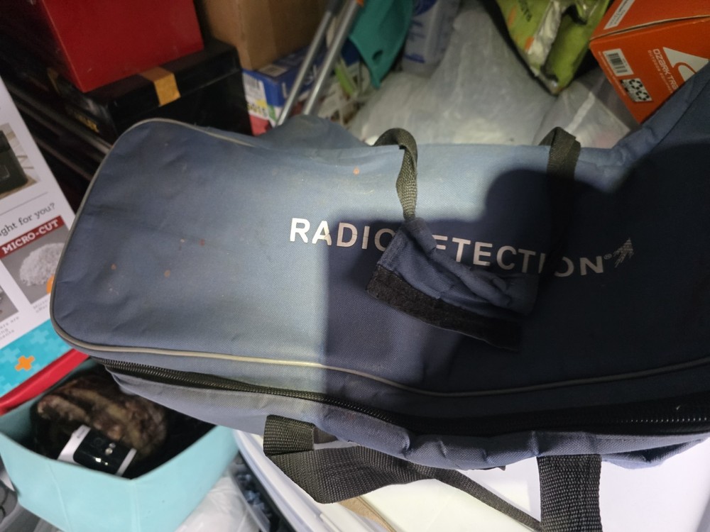Radiodetection Cable Locator Bag with Cables and Accessories