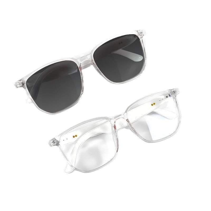 Smart Audio Glasses with Wireless Headset, Touch Control, Built-in Speakers