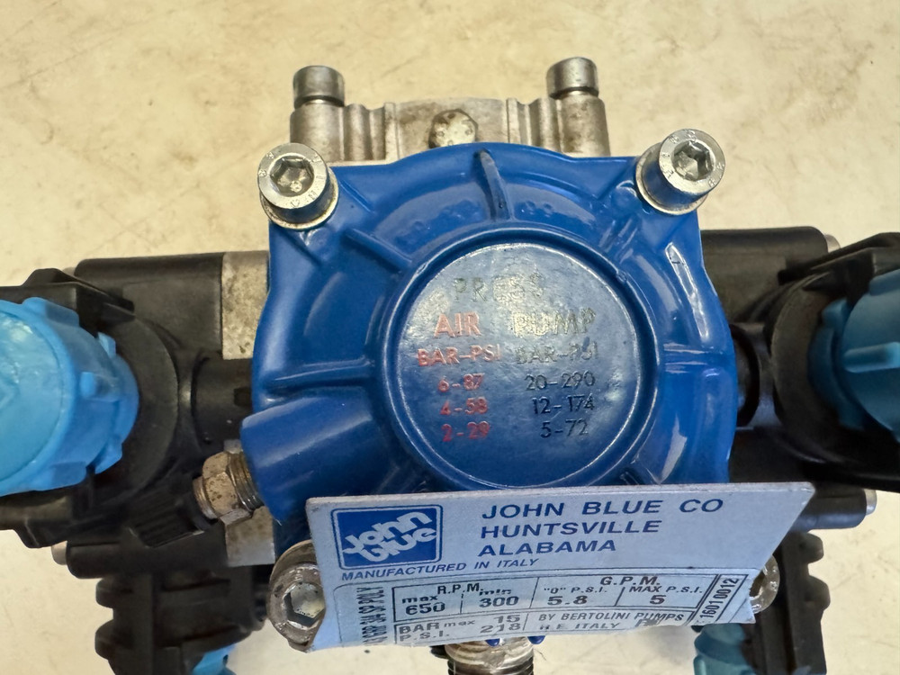 JOHN BLUE Poly Diaphragm Pump DP-43-FP