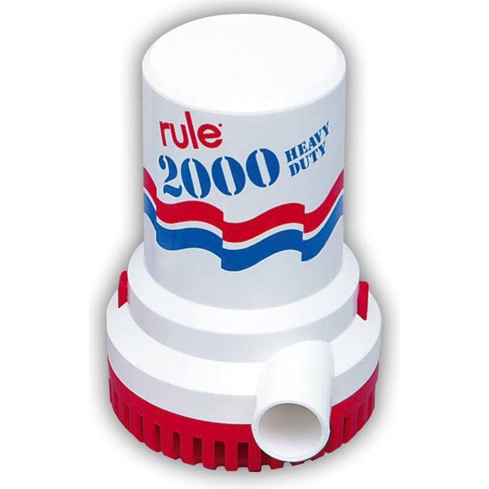Rule 2000 GPH 24 Volt Bilge Pump Model 12