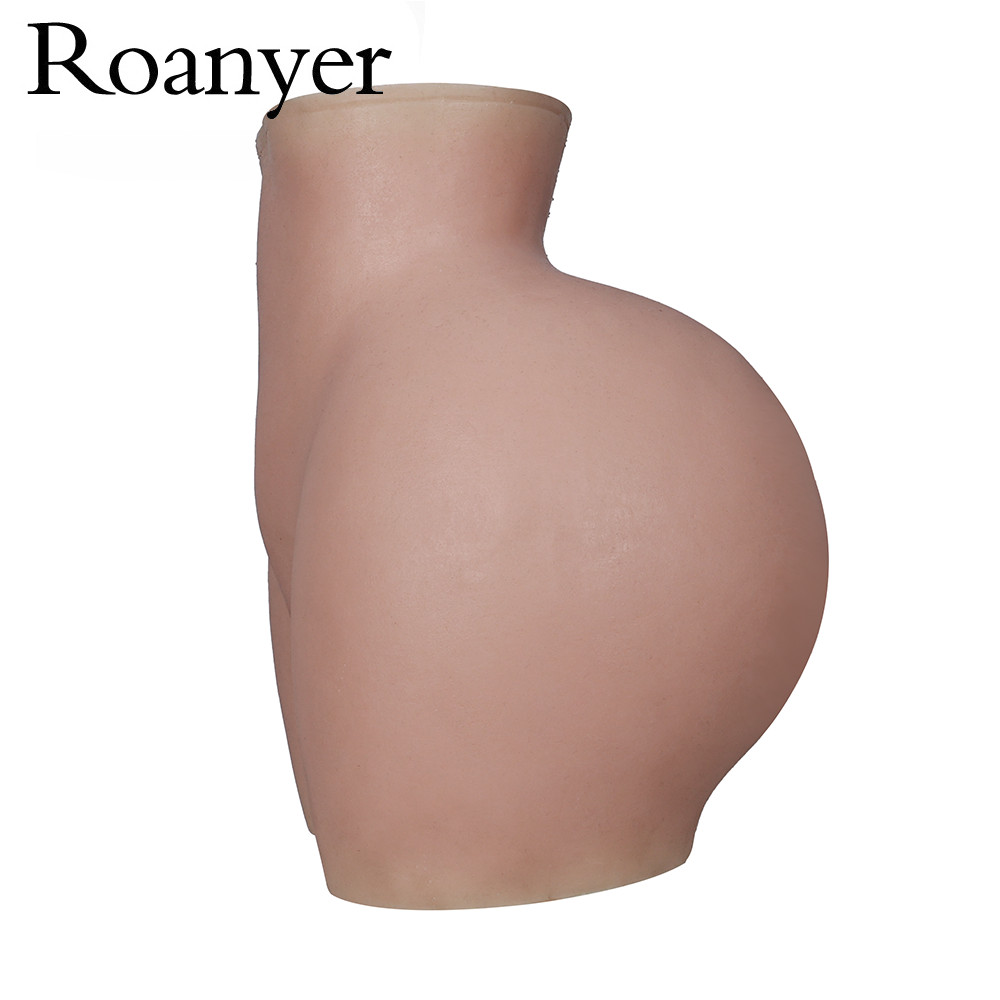 Roanyer Silicone Buttocks Underwear Hip Enhancer Pants Crossdresser Tansgender
