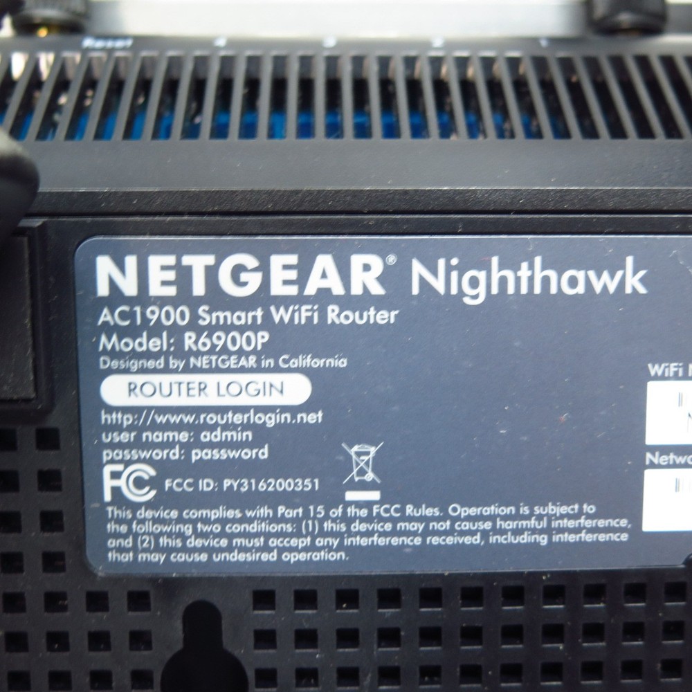 Netgear Nighthawk AC1900 Smart Wifi Router