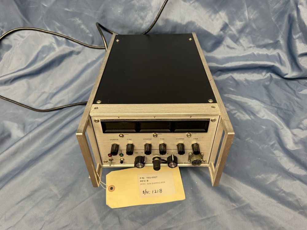 APPLIED PHYSICS SYSTEMS 520A FIUXGATE MAGNETOMETER