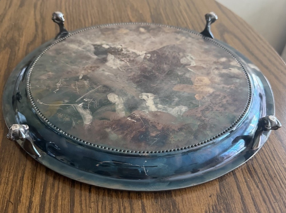 Christopher Dresser Silver Plated Tray