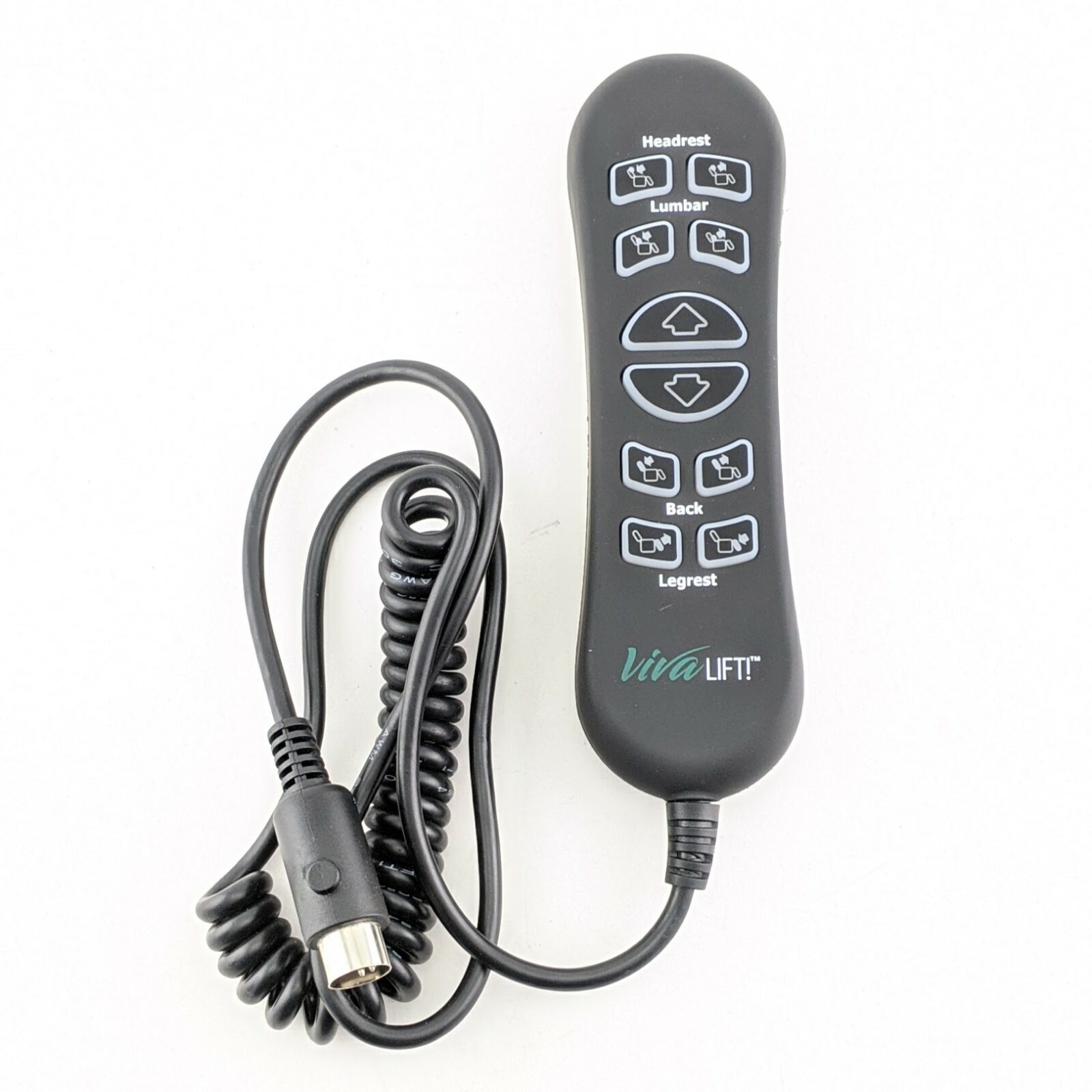 Pride Mobility Lift Recliner Part Remote Hand Control 10 Button 5-pin CTL1707190