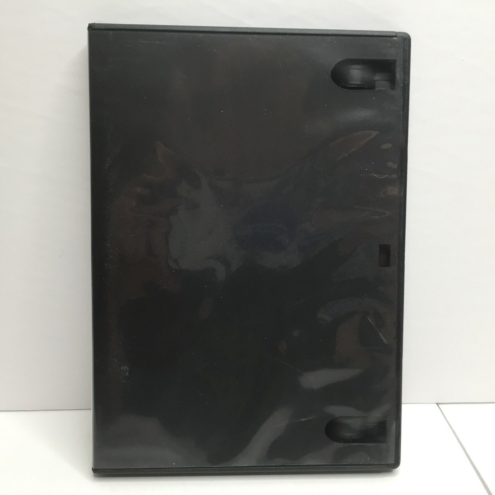 DVD Shell Cases Blank Black Empty Storage Organize Replacement Set Of 9
