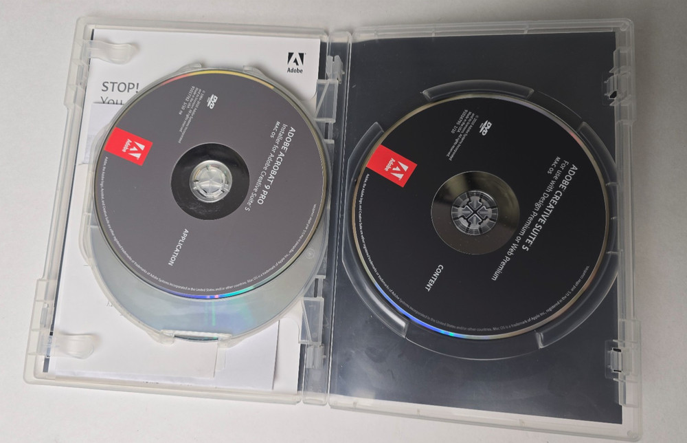 Adobe Creative Suite 5 CS5 Design Premium for Mac Studen & Teacher Licensing