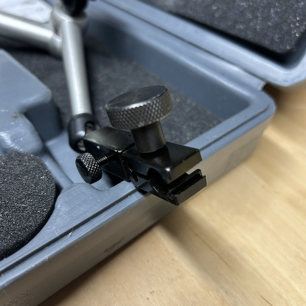 Clockwise Tools DIMR-0105 Dial Indicator Gage Gauge and Magnetic Base with case