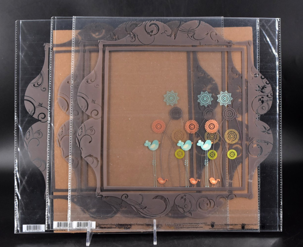 Fancy Pants Designs (13) Printed Acetate Sheets Duplicate Patterns 12" x 12" NEW