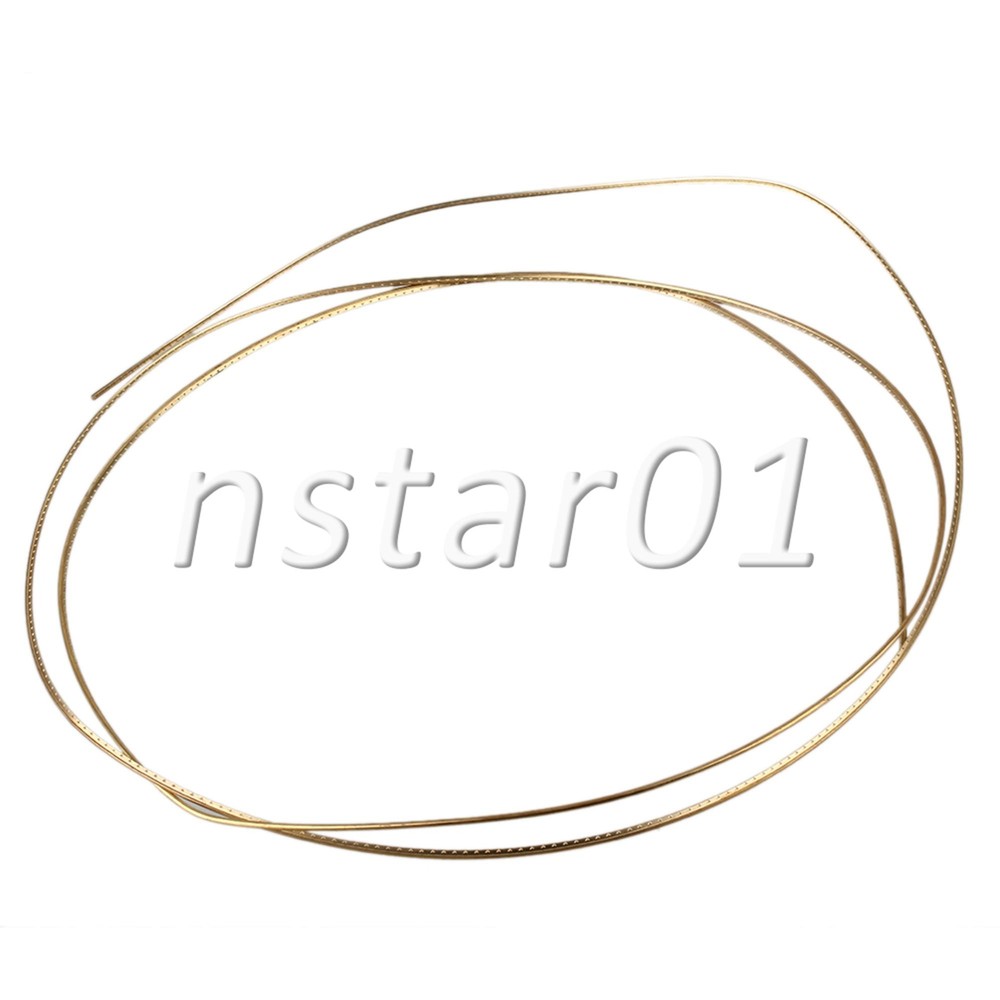 Classical 0.2cm Width Brass Guitar Fretwire Gold