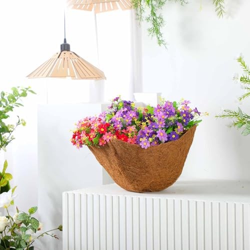 Pcs 14 Inch Square Coconut Liners Coir Fiber Replacement Liners Replaceable 2