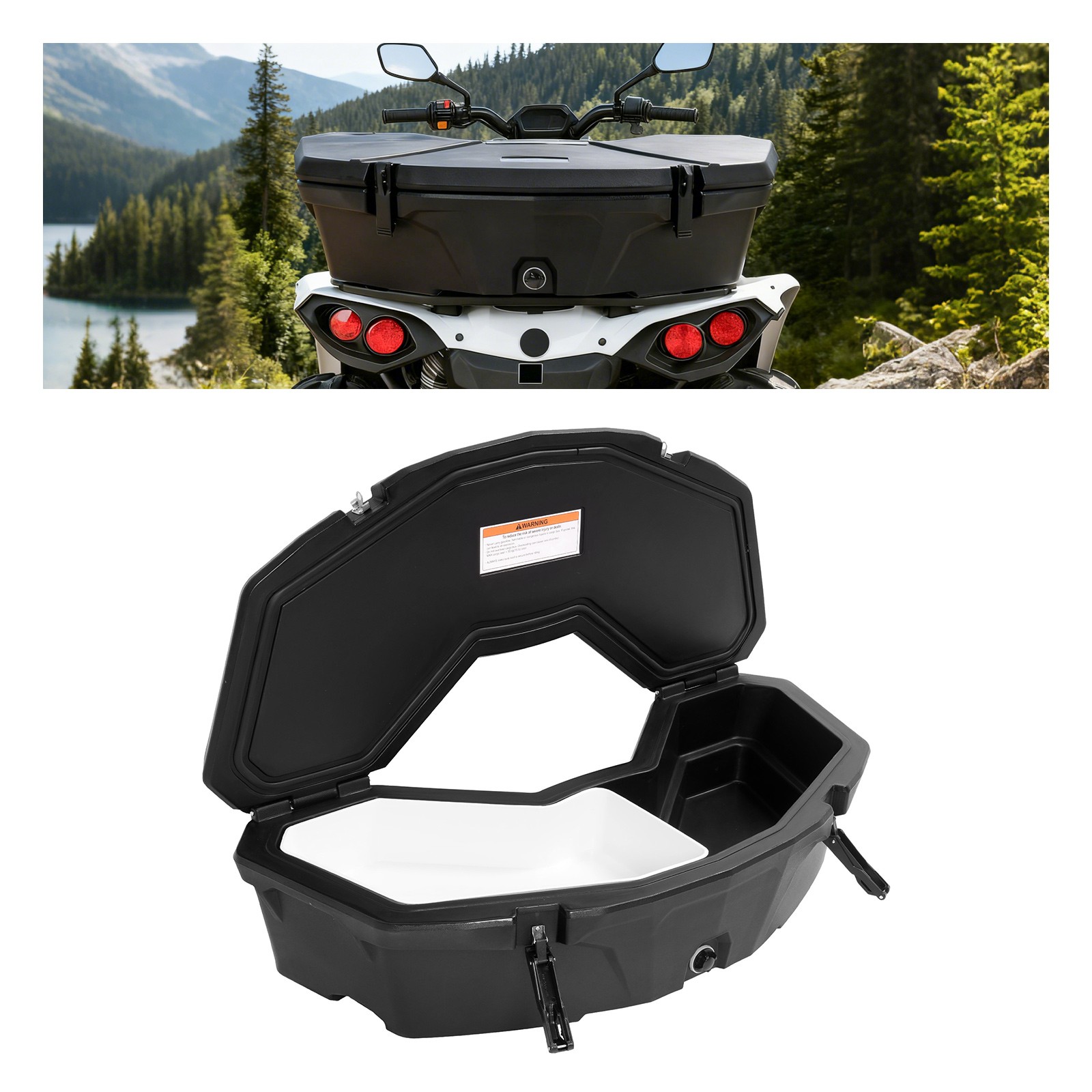 30L Rear Storage Cooler Box For Can-Am Maverick X3 Renegade Commander #715004778