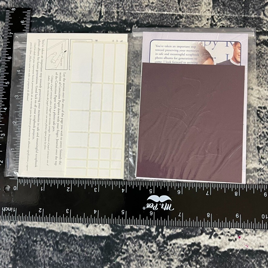 Creative Memories VINEYARD Storybox Paper & Stickers