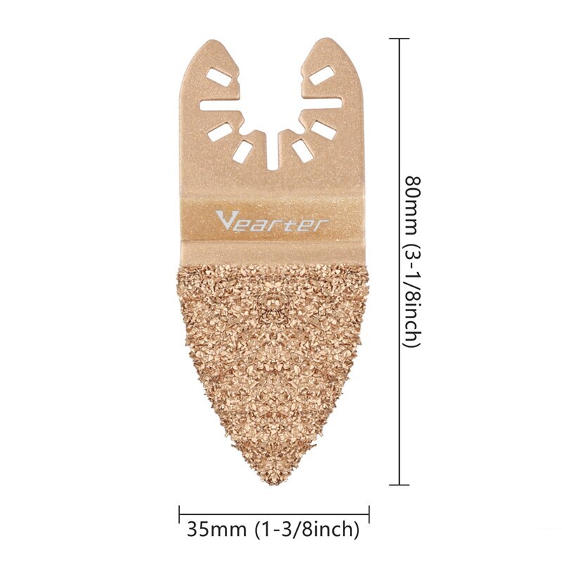 4PCS Oscillating Tool Finger Sanding Pads Multi Tool Fein Multimaster Compatible