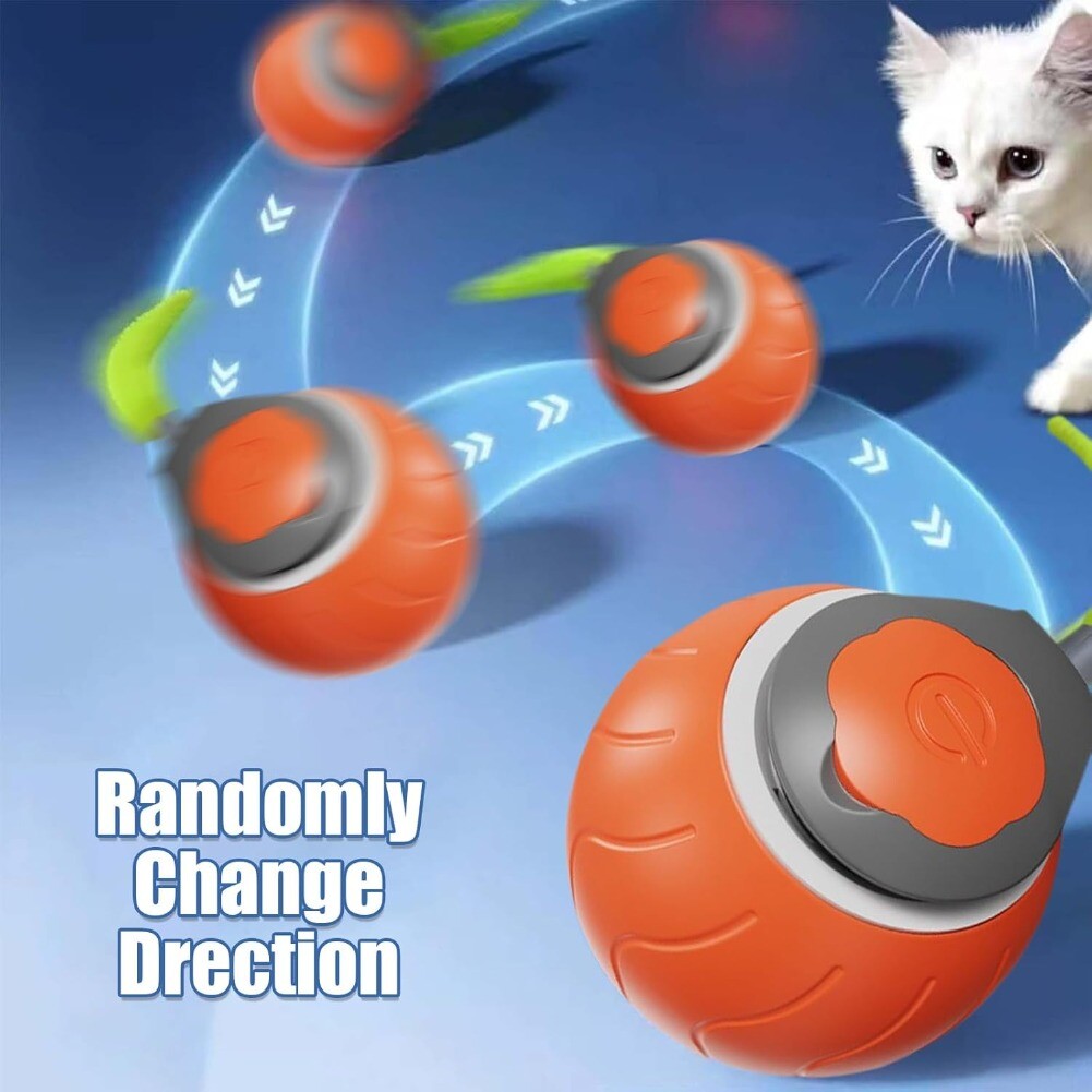 2PCS Speedy Tail 2.0, Speedy Tail Cat Toy, Interactive Cat Toy for Indoor Cats