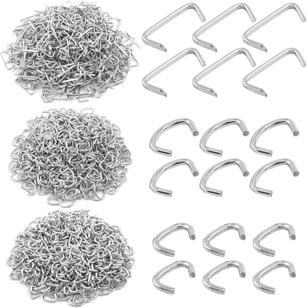 Versatile 1500Pcs Galvanized Hog Rings Installation Kit - Upholstery & Beyond