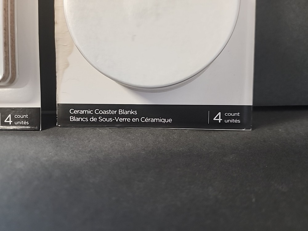 Cricut Ceramic Coaster Blanks