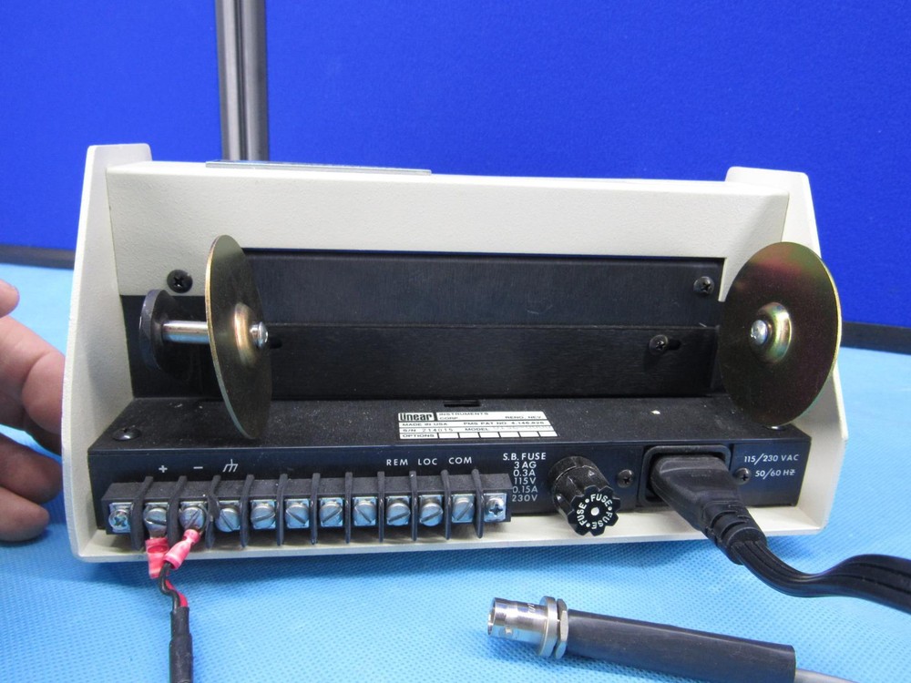 Linear 0156 Nanometrics 1MV-10V Graphing Detection Recording System