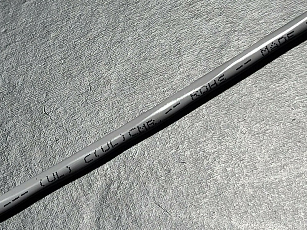 Carol E2006S 22/6C Shielded Communications/Security Cable Riser CMR Gray /100ft