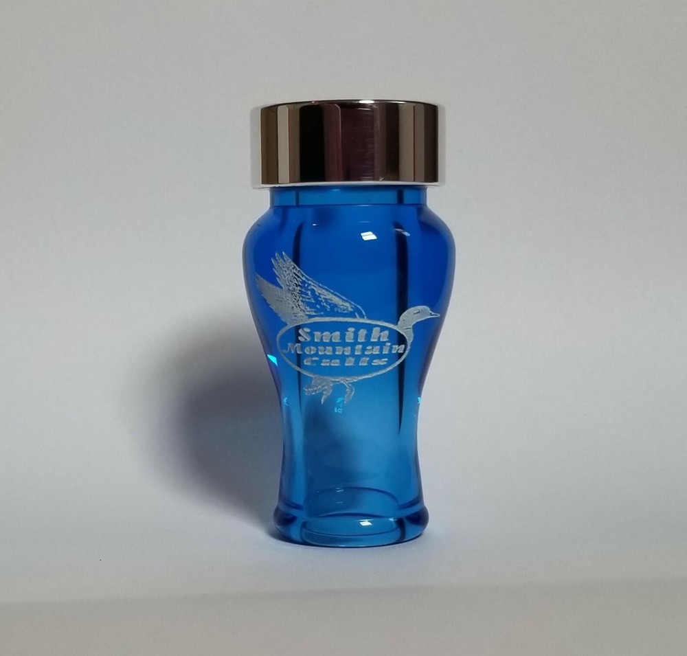 Smith Mountain Calls Blue Acrylic Duck Call With Poly Insert