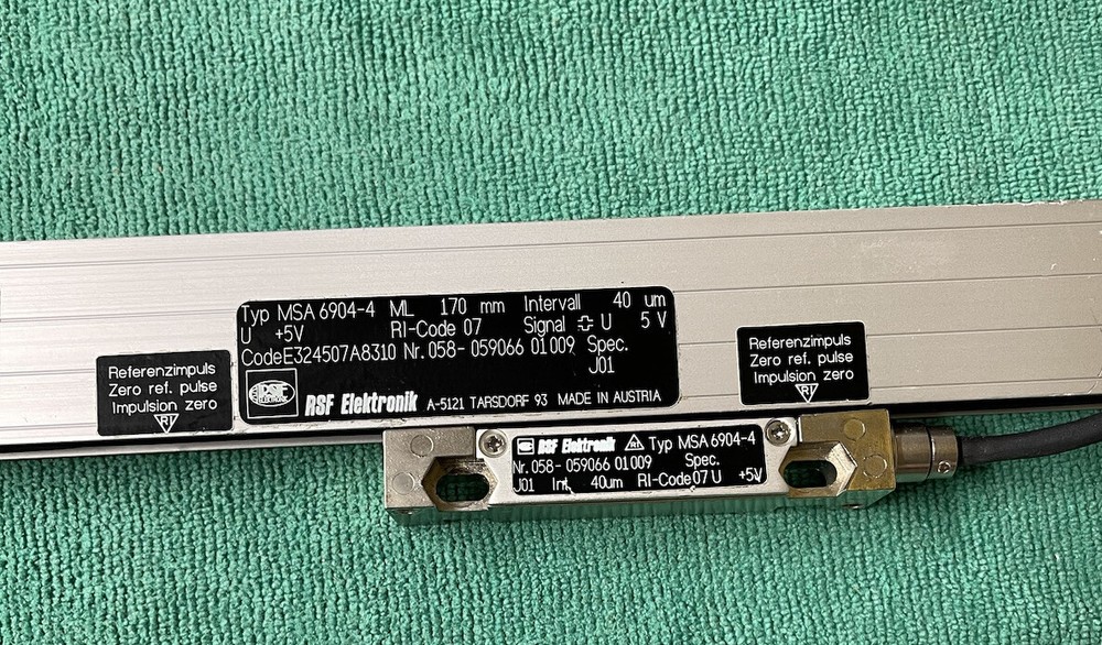 RSF Electronik MSA 6904-4 170 mm 5V RI-Code 07 CodeE324507A8310 Nr. 058-059066