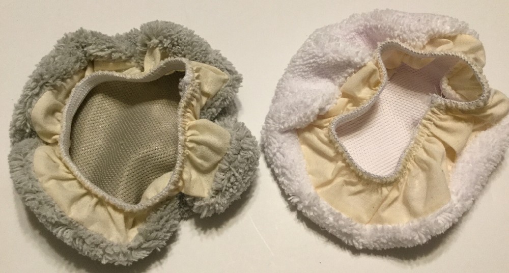 Autocraft Microfiber Bonnet For 5-6inch Diameter Buffer Wheel (2 Per Pack) AC274