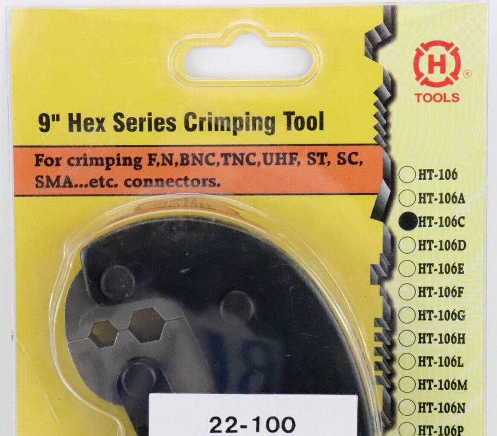 9" HEX Series Crimping Tool NIP