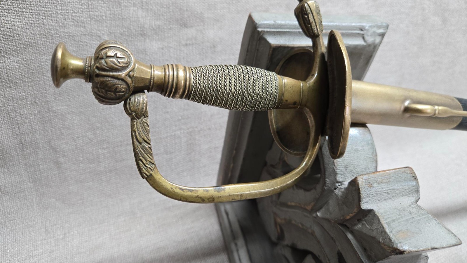 IMPERIAL GERMANY / PRUSSIAN ENGRAVED OFFICER’S COURT SWORD - PRE WW1 - 1800'S