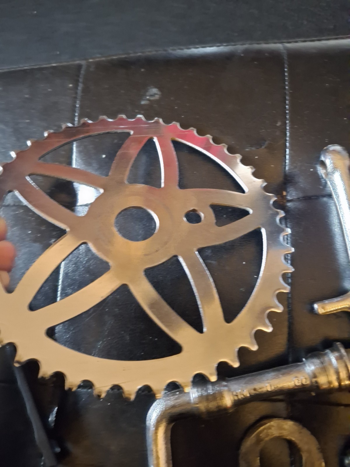 Huffy SlingShot,the Wheel Supersport,gremlin,rail,1960s Muscle Bike,Crank Set