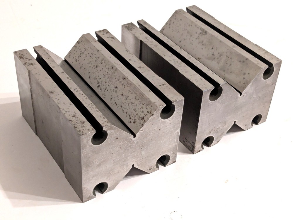 FOWLER Precision V-Block Set Matched Pair (24) PPSc 90x70x125 Sharp Condition