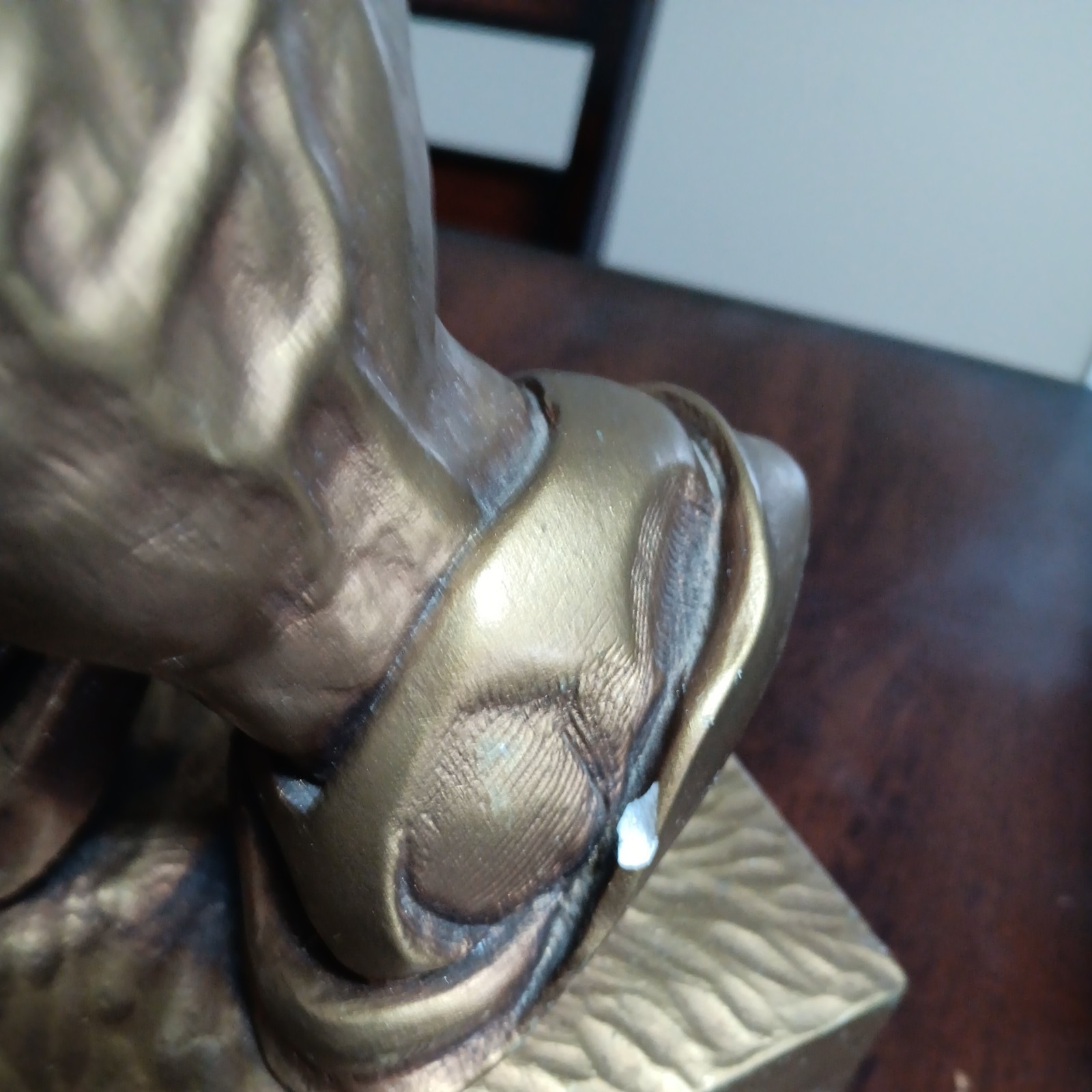 10" 1960 Esco Albrecht Durer's Betende Hande By Brower Praying Hands Sculpture