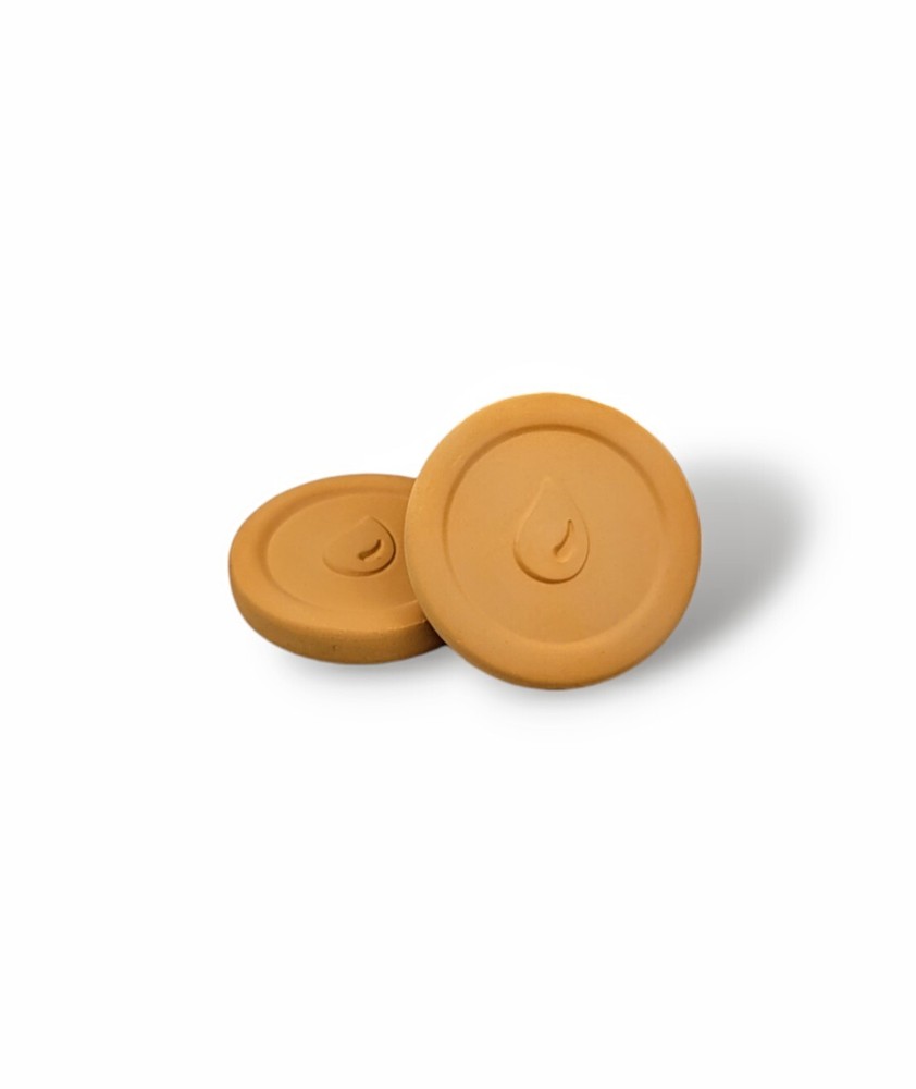 2 PCS Terracotta Brown Sugar Keeper Disk