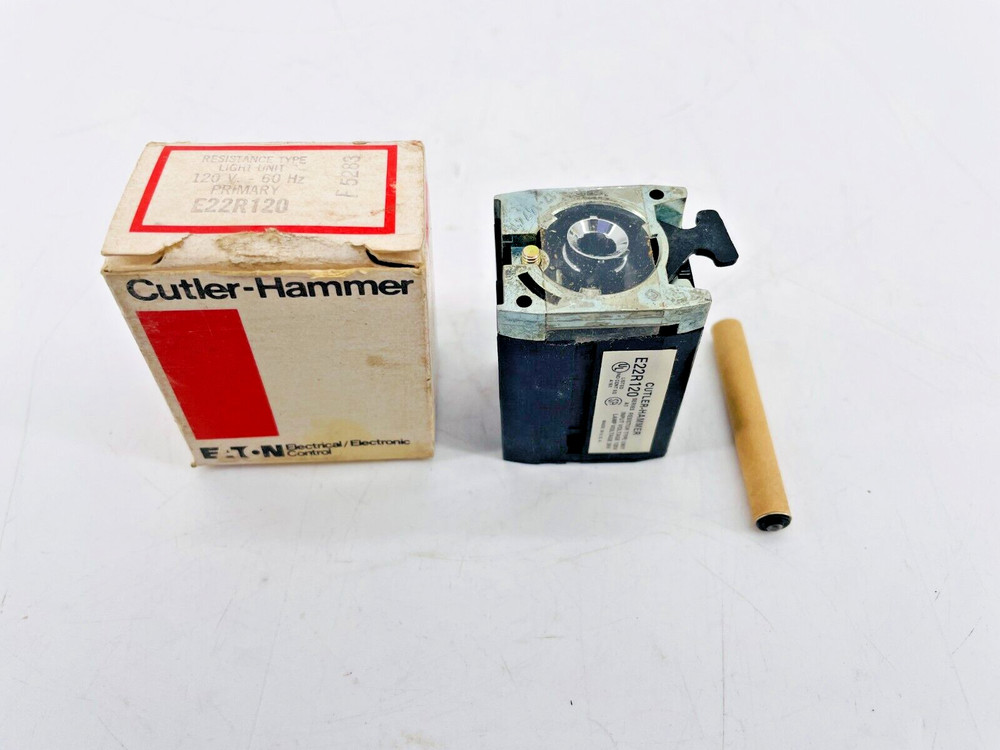 New Cutler Hammer E22R120 Pilot Light 120V