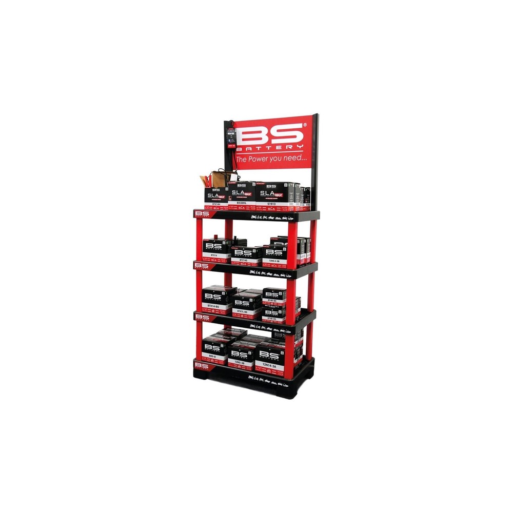 BS Battery Display Rack