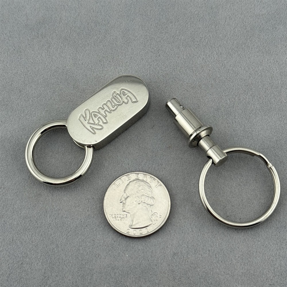 Kahlua Anything Goes Pull A Part Metal Keychain Key Ring #60654