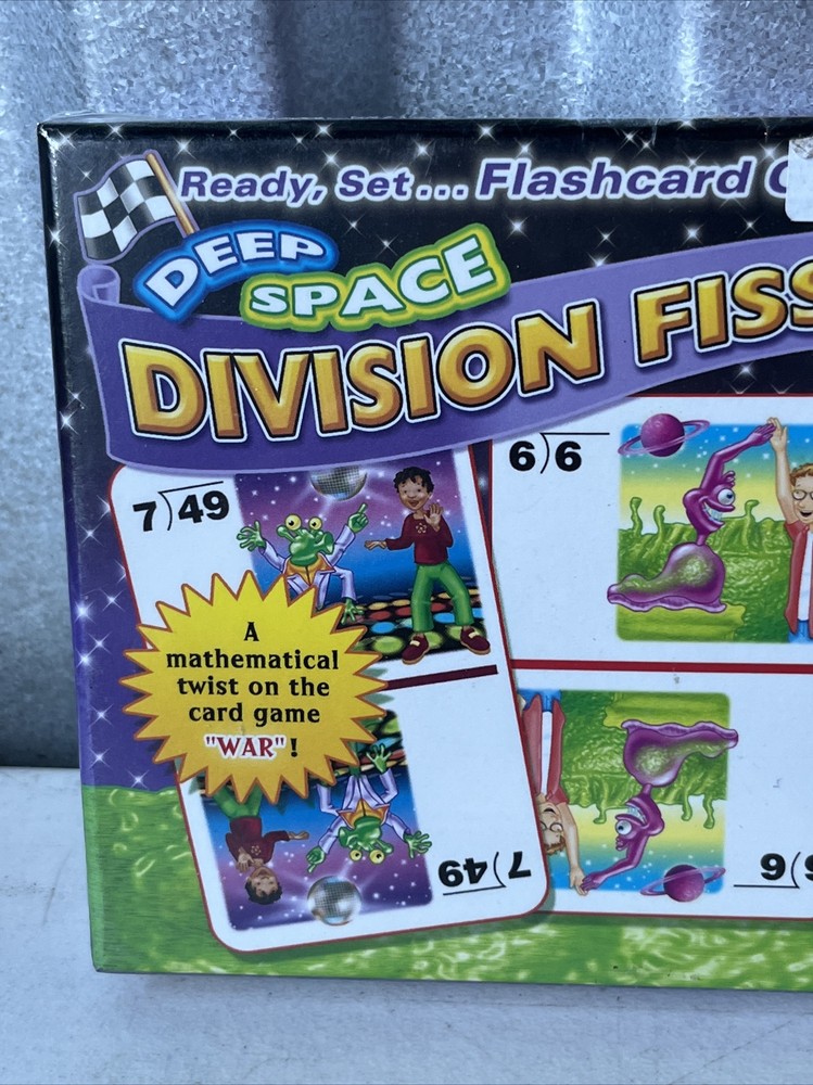 DEEP SPACE DIVISION FISSION FLASHCARD SET - NEW/SEALED