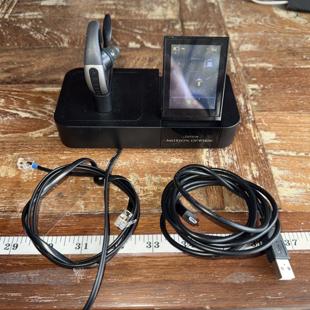 Jabra Motion Office UC Bluetooth Headset - Touch Screen WHB006