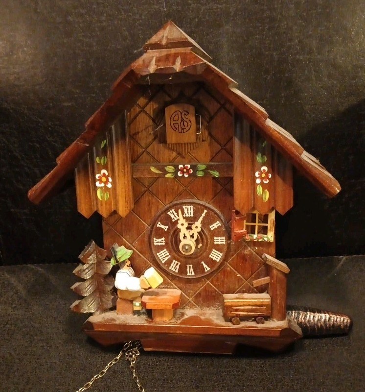 West Germany Vintage Coo-Coo Clock